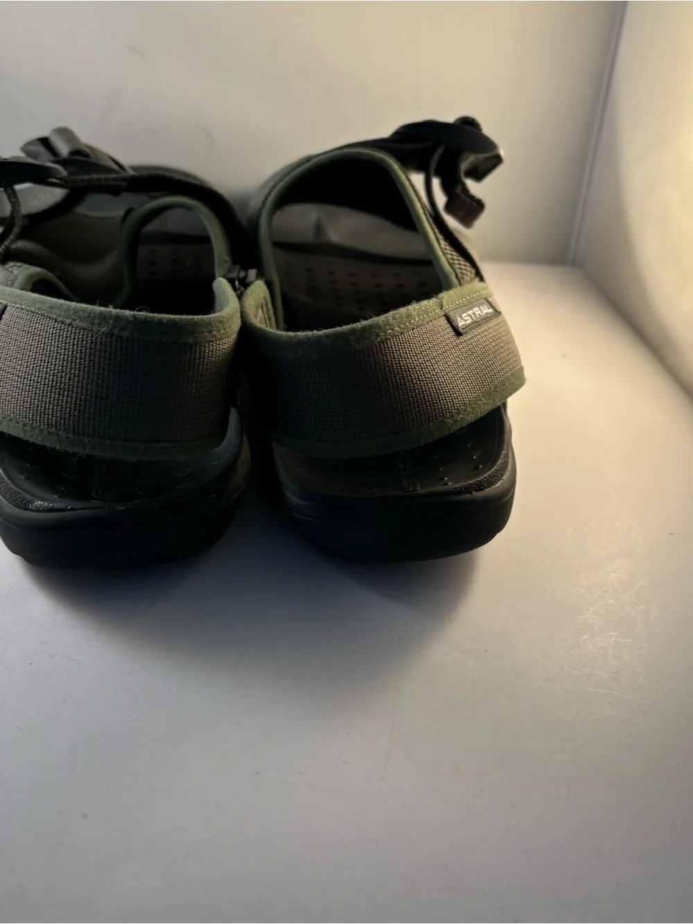 Astral PFD Mens Water Sandals Cedar Green Size 13 EU 48 Kayaking Rafting